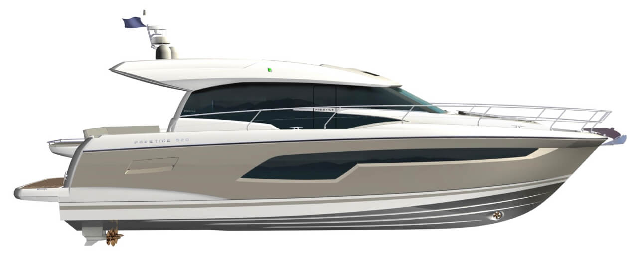 prestige 520s yachting